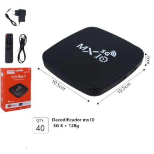 Decodificador MX10 5G por mayor Electrónica por mayor