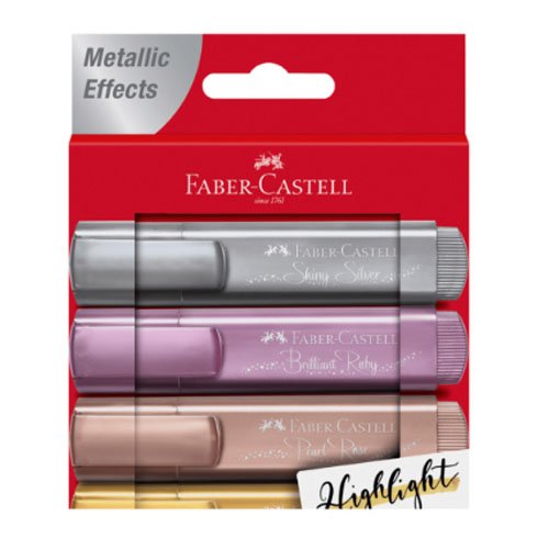 DESTACADOR FABER CASTELL por mayor - Útiles Escolares por mayor