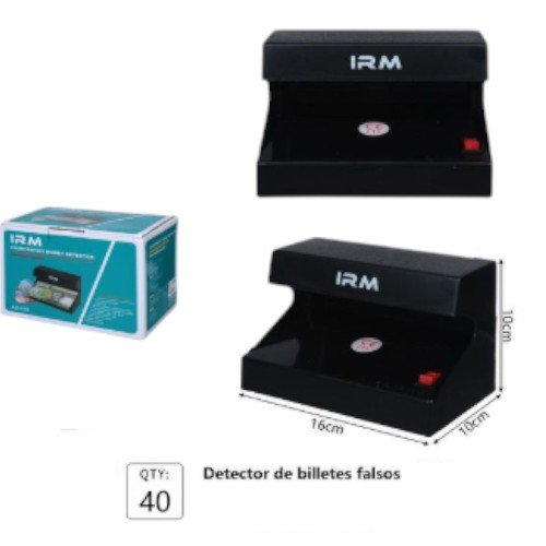 Detector de Billetes Falsos 118AB - Verificador Ultravioleta de Escritorio Compacto por mayor - Electrónica por mayor