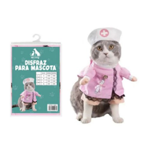 DISFRAZ DE ENFERMERA por mayor Mascotas por mayor