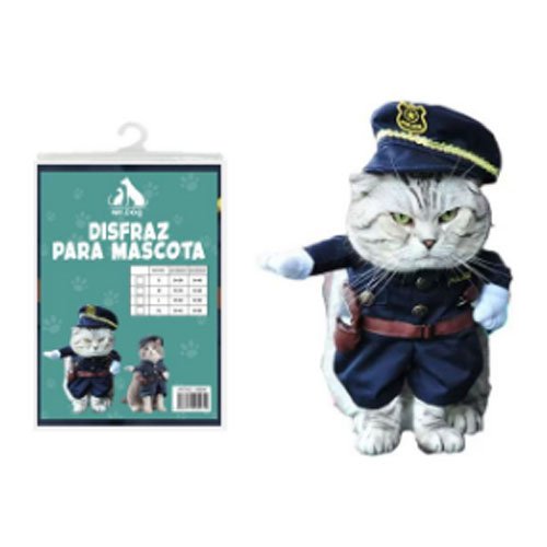 DISFRAZ DE POLICIA por mayor - Mascotas por mayor