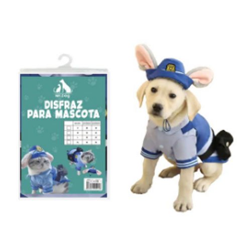 DISFRAZ DE POLICIA por mayor - Mascotas por mayor