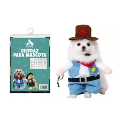 DISFRAZ DE SHERITT por mayor - Mascotas por mayor