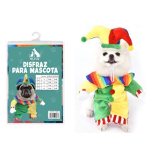 DISFRAZ JOKER por mayor - Mascotas por mayor