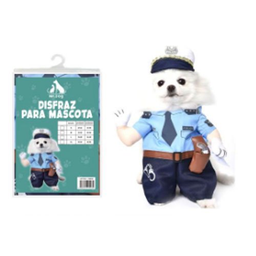 DISFRAZ POLICIA DE TRANSITO por mayor - Mascotas por mayor