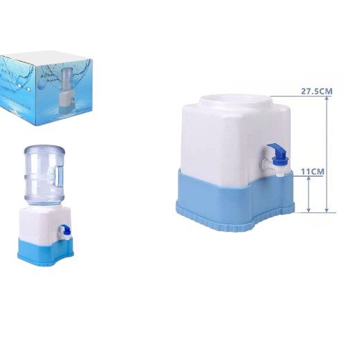 Dispensador de Agua de Sobremesa Manual con Grifo para Bidones Pequeños por mayor - Hogar por mayor
