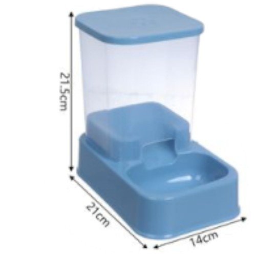 Dispensador de Comida por Gravedad con Tanque Transparente por mayor - Mascotas por mayor