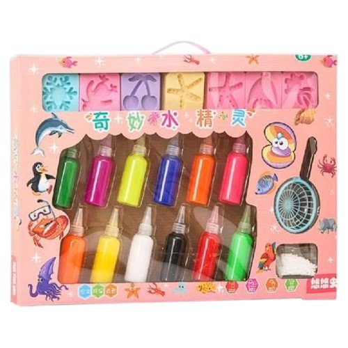 DIY-SLIMES 12 COLORES caja por mayor - Jugueteria por mayor