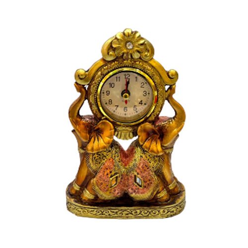 ELEFANTE CON RELOJ 12,5 X 6,5 X 18 CM por mayor en Chile