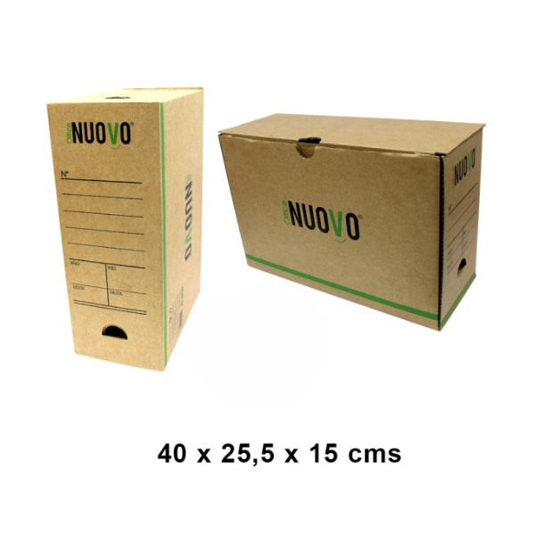 CAJA ARCHIVO STANDAR NUOVO 40 X 25,5 X 15 CM por mayor en Chile