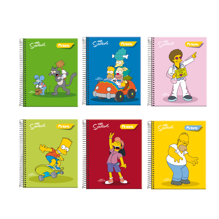Cuaderno pocket simpsons mayorista — imagen 2