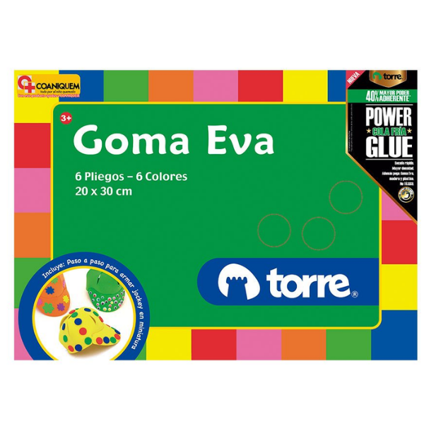 CARPETA GOMA EVA TORRE por mayor en Chile