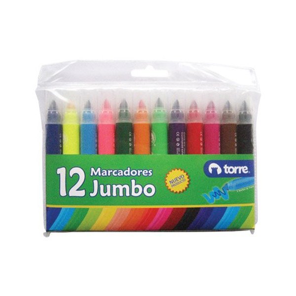 MARCADORES JUMBO 12 PZA por mayor en Chile