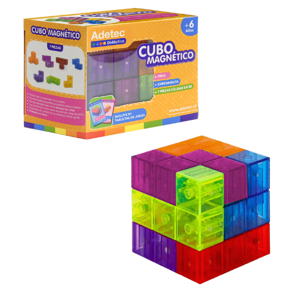CUBO MAGNETICO ADETEC 7 PCS 7 unidades por mayor en Chile