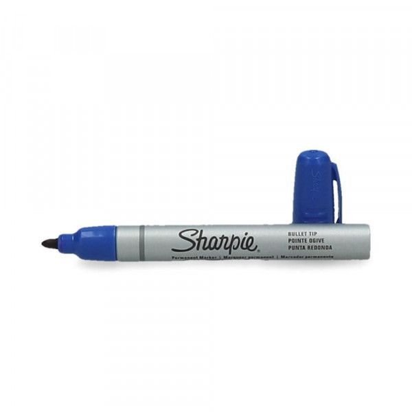 MARCADOR PERMANENTE SHARPIE AZUL por mayor en Chile