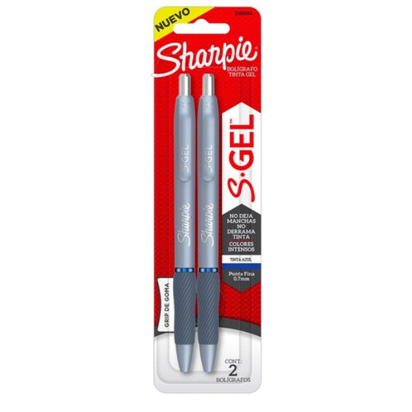 LAPIZ GEL CELESTE SHARPIE 0.7 por mayor en Chile