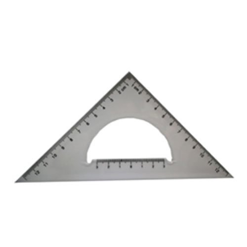 ESCUADRA CON TRANSPORTADOR por mayor - Útiles Escolares por mayor