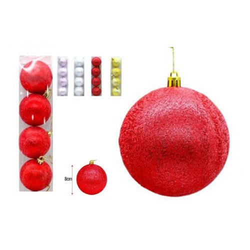 ESFERAS NAVIDEÑAS ARRUGADAS por mayor - Navidad por mayor