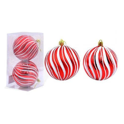 ESFERAS NAVIDEÑAS ONDAS por mayor Navidad por mayor