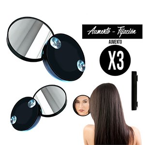 Espejo Aumento X3 por mayor - Belleza por mayor