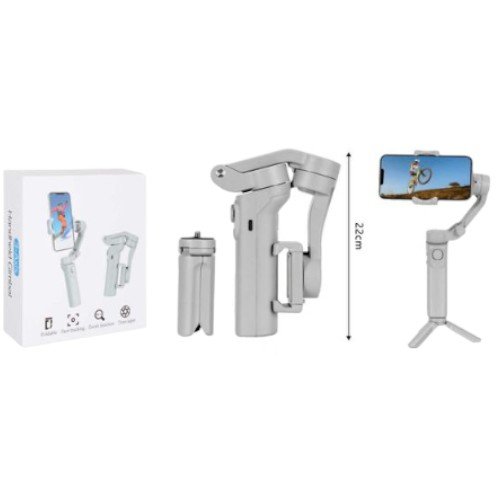 Estabilizador Gimbal de 3 Ejes Plegable F5 con Trípode y Seguimiento Facial por mayor - Electrónica por mayor