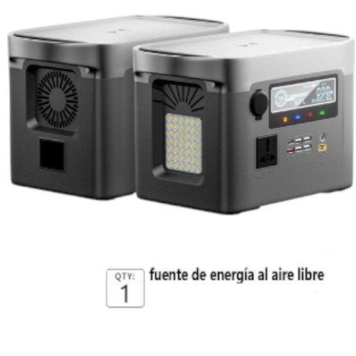 Estación de Energía Portátil 1000W Profesional con Salidas Múltiples y Panel LED por mayor - Electrónica por mayor
