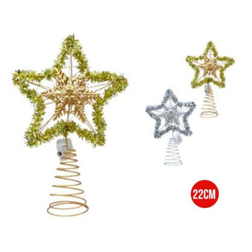 ESTRELLA COPA DE ARBOL por mayor - Navidad por mayor