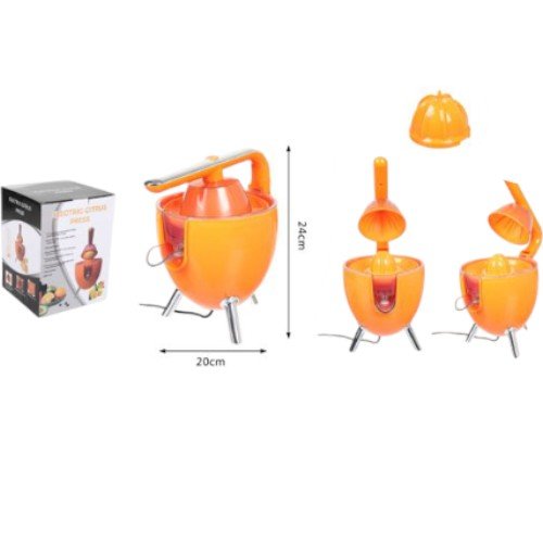 Exprimidor de Cítricos Eléctrico con Palanca de Presión y Diseño Esférico (24cm) por mayor - Electrónica por mayor
