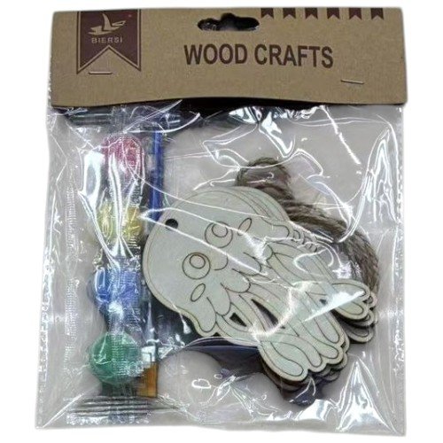 Figuras de Madera para Pintar por mayor - Útiles Escolares por mayor