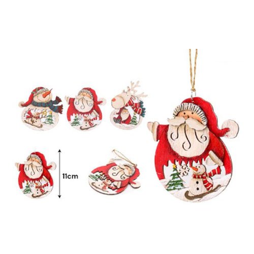 FIGURAS NAVIDEÑAS DE MADERA por mayor - Navidad por mayor