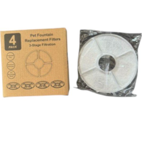 Filtros de Repuesto para Fuente de Mascotas con Sistema de Filtración de 3 Etapas por mayor - Mascotas por mayor