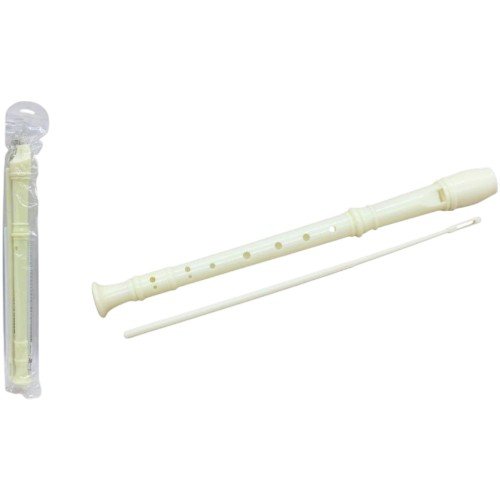 Flauta Dulce Escolar con Funda y Limpiador por mayor Útiles Escolares por mayor