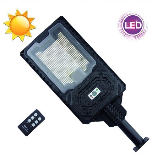 Foco Con Brazo Solar De 500 Watt, 807 LED Modelo W-7115-1 Con Control Remoto por mayor Electrónica por mayor