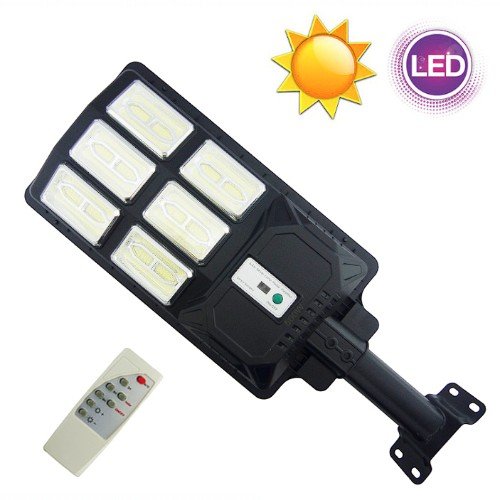 Foco Con Brazo Solar De 500 Watt Y 444 LED Con Control Remoto. por mayor Electrónica por mayor