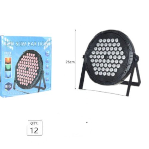 Foco de Escenario Slim Par LED con 60 Luces Full Color por mayor - Electrónica por mayor
