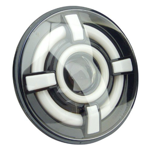 Foco LED Delantero De 7” Para Vehiculo, Duo Color, 12-24V por mayor Electrónica por mayor