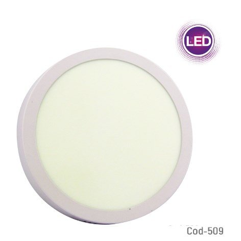 FOCO LED PANEL SOBREPUESTO 24W c/SENSOR MOVIMIENTO