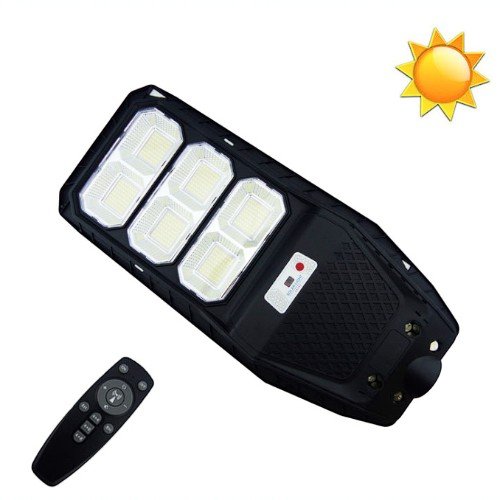 Foco Para Poste Solar De 1200 Watt Con 6 Placas, 384 LED, Marca LYLU Con Control. por mayor Electrónica por mayor