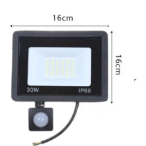 Foco Proyector LED con Sensor de Movimiento 30W por mayor Electrónica por mayor