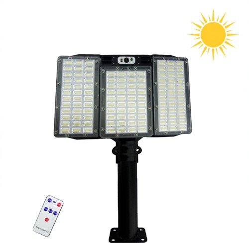Foco Solar Con Brazos Plegables De 560 LED Modelo W787-2. por mayor Electrónica por mayor