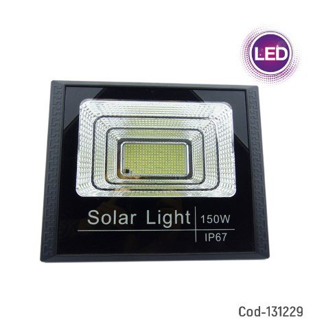 Foco Solar De 226 LED, 150 Watt, Con Panel Solar Y Control Remoto. por mayor - Electronica por mayor