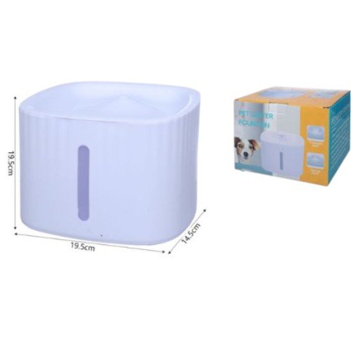 Fuente de Agua Automática con Ventana de Nivel y Diseño de Circulación Silenciosa por mayor - Mascotas por mayor