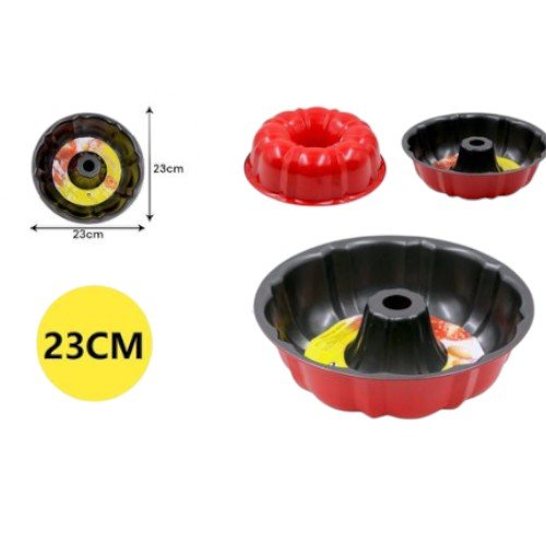 Molde de Horno para Rosca Curvo de 23 cm por mayor - Hogar por mayor