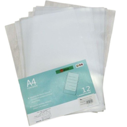 Funda Carpeta de Plástico Transparente A4 para Documentos por mayor - Útiles Escolares por mayor