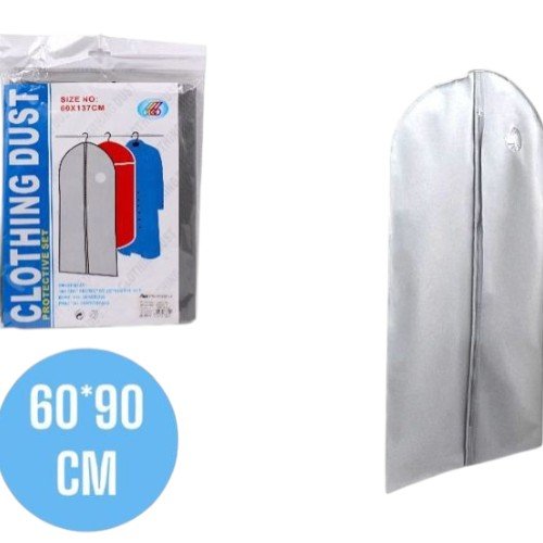 Funda de Traje Protectora con Cierre y Apertura para Percha 60 x 90cm por mayor en Chile