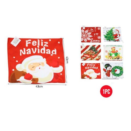 FUNDA PARA COJIN NAVIDEÑO por mayor - Navidad por mayor