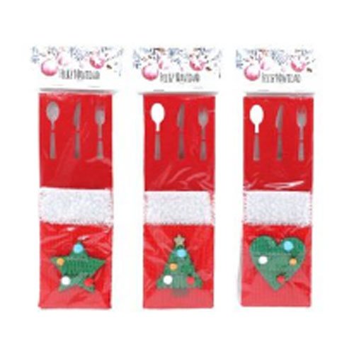 FUNDA PARA CUBIERTOS por mayor - Navidad por mayor