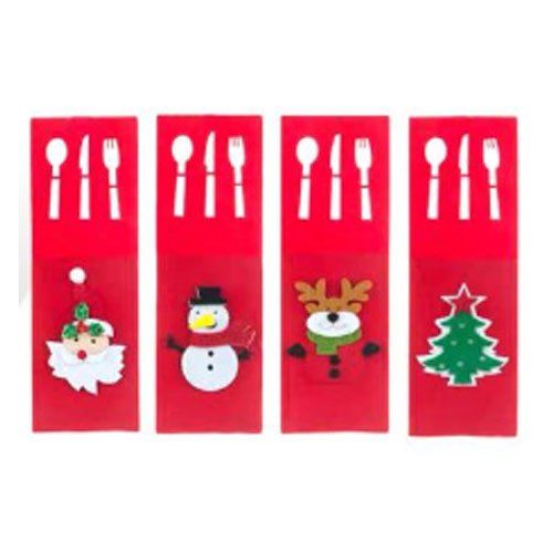 FUNDA PARA CUBIERTOS por mayor - Navidad por mayor