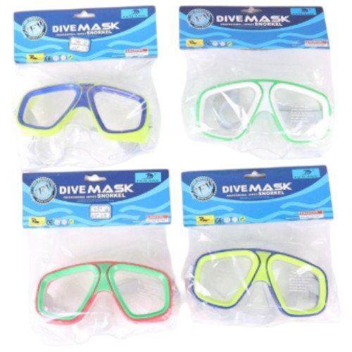 Gafas de Natación Panorámicas en Blíster - Máscara de Buceo Ajustable para Niños y Jóvenes 1PZA por mayor en Chile