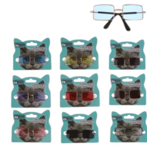 Gafas de Sol Cuadradas de Moda para Gatos y Perros Pequeños por mayor - Mascotas por mayor
